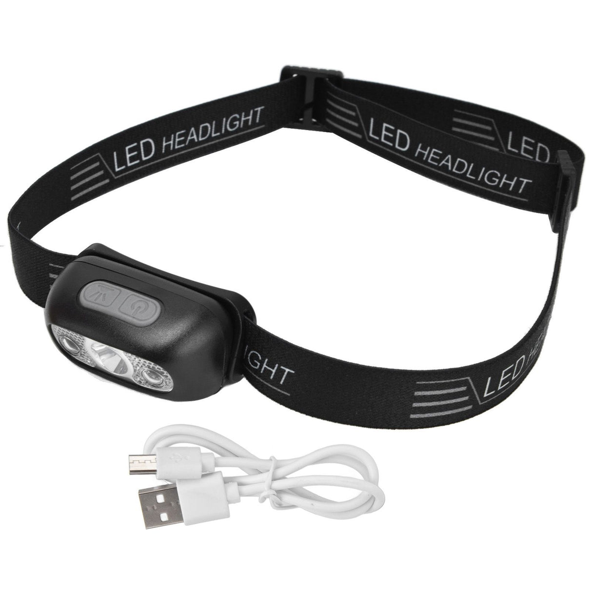 Head Lights Mini USB Charging Outdoor Adventure Gesture Sensing LED Sensor Headlight for Cycling Fishing Running