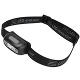 Head Lights Mini USB Charging Outdoor Adventure Gesture Sensing LED Sensor Headlight for Cycling Fishing Running - Close-Up Angle