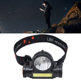 Headlamp LED COB Dual Use Adjustable USB Rechargeable Waterproof LED Headlamp for Outdoor Camping Hunting Fishing - Extra Image
