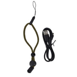 Glare Flashlight Super Bright Waterproof Zoomable with Power Display for Outdoor