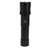 Glare Flashlight Super Bright Waterproof Zoomable with Power Display for Outdoor