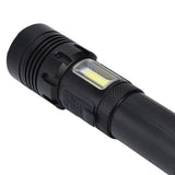 Glare Flashlight Super Bright Waterproof Zoomable with Power Display for Outdoor - Extra Image