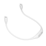 Neck Light USB Rechargeable 3 Brightness Levels 360° Flexible LED Neck Reading Lamp for Running RepairingWhite