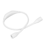 Neck Light USB Rechargeable 3 Brightness Levels 360° Flexible LED Neck Reading Lamp for Running RepairingWhite - Top-Down View