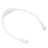 Neck Light USB Rechargeable 3 Brightness Levels 360° Flexible LED Neck Reading Lamp for Running RepairingWhite