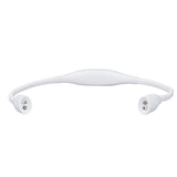 Neck Light USB Rechargeable 3 Brightness Levels 360° Flexible LED Neck Reading Lamp for Running RepairingWhite