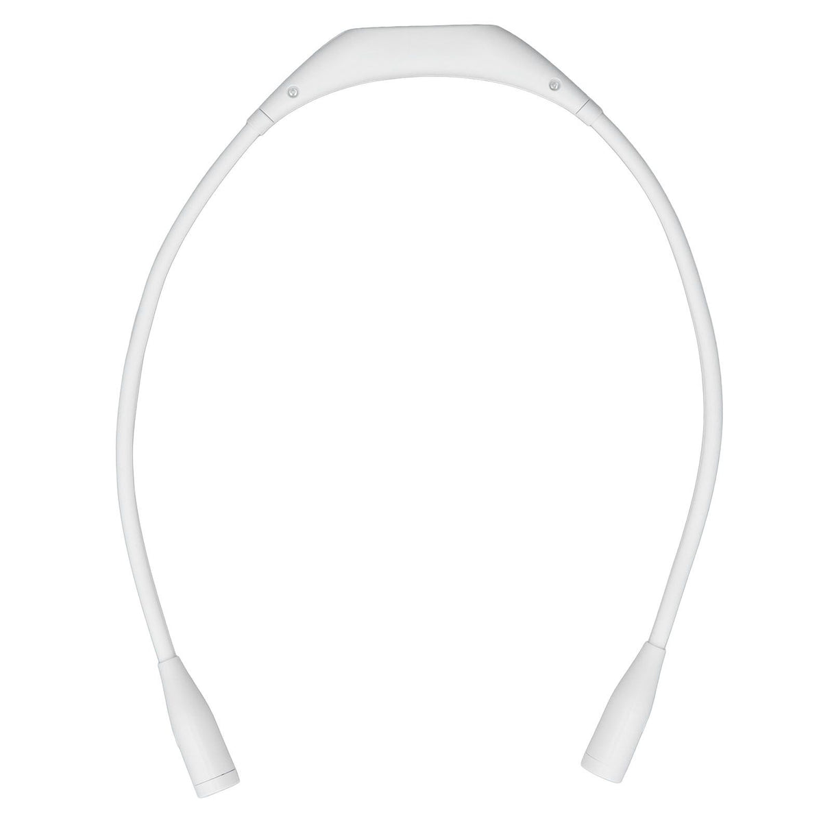Neck Light USB Rechargeable 3 Brightness Levels 360° Flexible LED Neck Reading Lamp for Running RepairingWhite