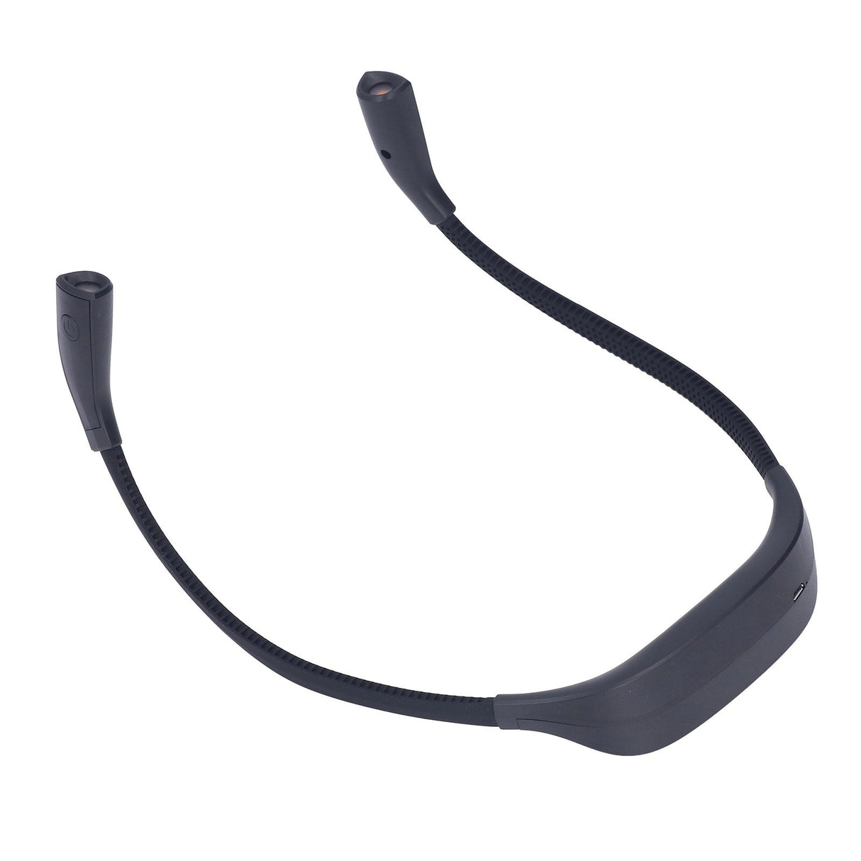 Neck Book Light USB Rechargeable Portable LED Neck Hanging Lamp for Reading RepairmentBlack