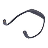 Neck Book Light USB Rechargeable Portable LED Neck Hanging Lamp for Reading RepairmentBlack - Rear View