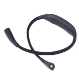 Neck Book Light USB Rechargeable Portable LED Neck Hanging Lamp for Reading RepairmentBlack - Close-Up Angle