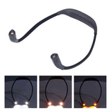 Neck Book Light USB Rechargeable Portable LED Neck Hanging Lamp for Reading RepairmentBlack - Extra Image
