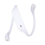 Neck Book Light USB Rechargeable Portable LED Neck Hanging Lamp for Reading RepairmentWhite