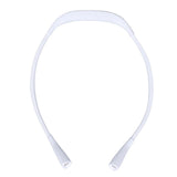 Neck Book Light USB Rechargeable Portable LED Neck Hanging Lamp for Reading RepairmentWhite