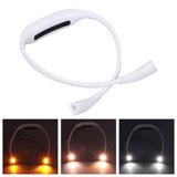 Neck Book Light USB Rechargeable Portable LED Neck Hanging Lamp for Reading RepairmentWhite - Extra Image