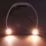 Neck Book Light USB Rechargeable Portable LED Neck Hanging Lamp for Reading RepairmentWhite - Extra Image