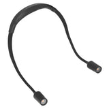 Neck Book Light Type C Charging LED Neck Reading Light with 4 LED Beads and 3 Light Sources for Night Running Camping