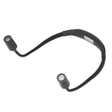 Neck Book Light Type C Charging LED Neck Reading Light with 4 LED Beads and 3 Light Sources for Night Running Camping - Rear View