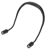 Neck Book Light Type C Charging LED Neck Reading Light with 4 LED Beads and 3 Light Sources for Night Running Camping