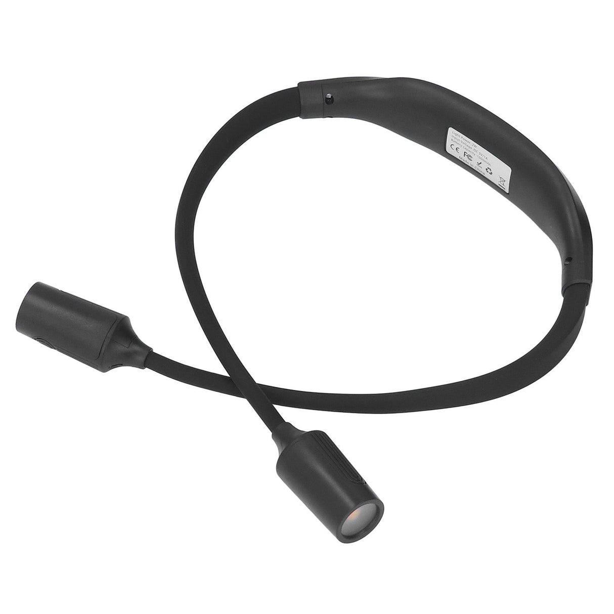 Neck Book Light Type C Charging LED Neck Reading Light with 4 LED Beads and 3 Light Sources for Night Running Camping