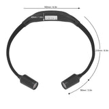 Neck Book Light Type C Charging LED Neck Reading Light with 4 LED Beads and 3 Light Sources for Night Running Camping