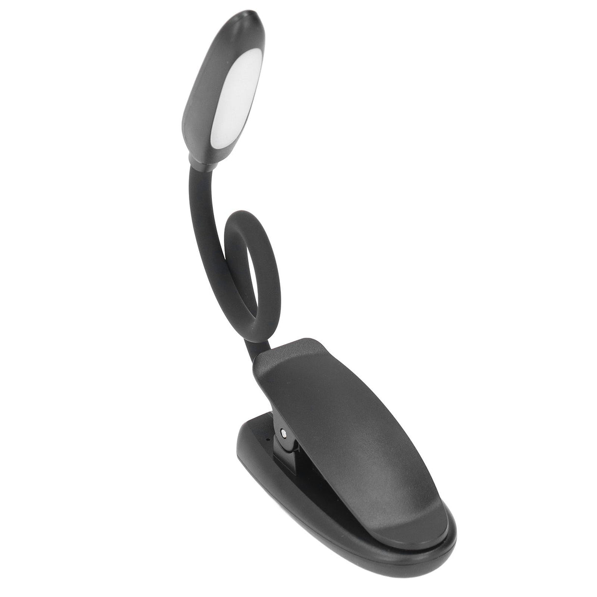 Clip On Light Reading Light 6 LED USB Charging Desk Lamp with 360° Flexible Gooseneck Clamp for Desk Headboard