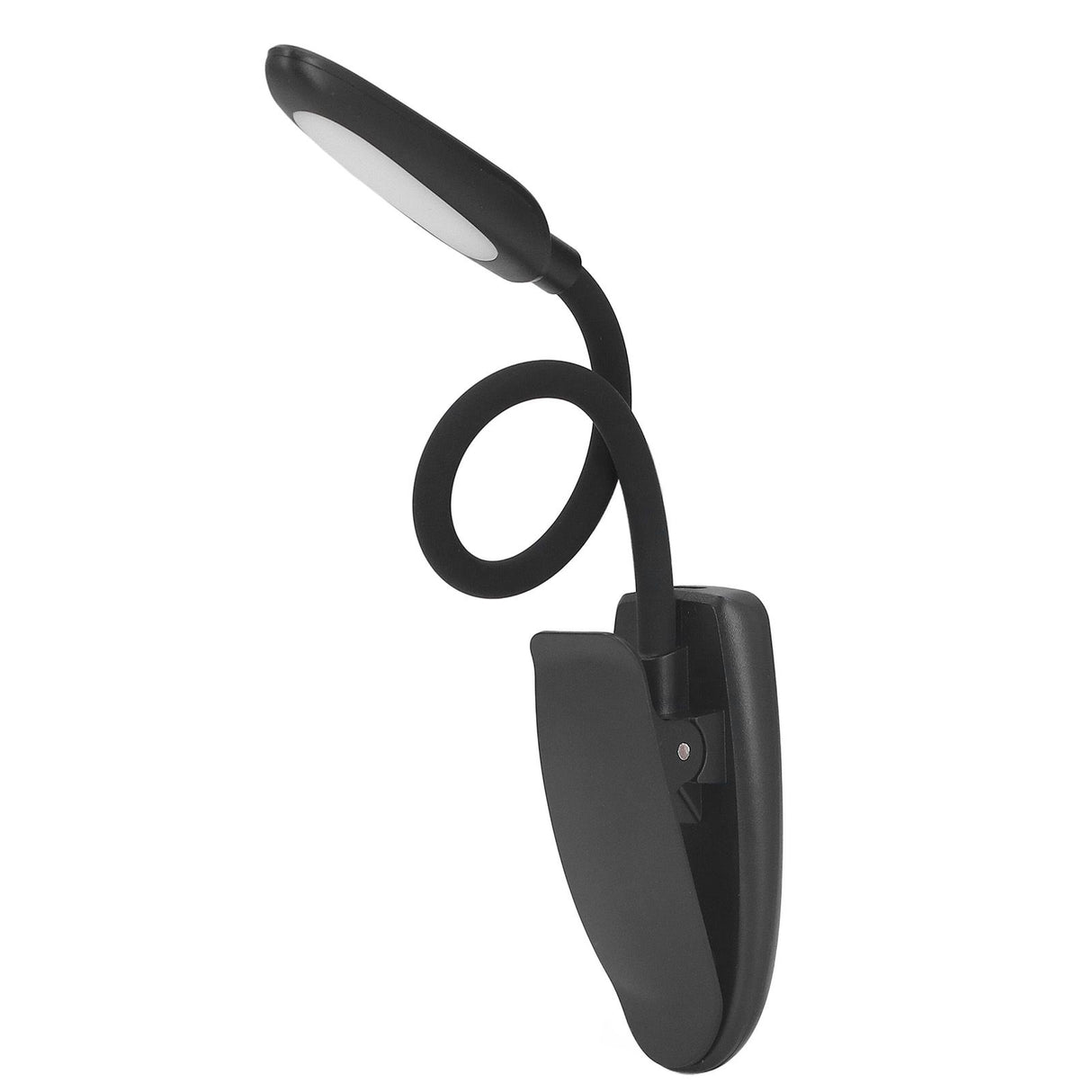 Clip On Light Reading Light 6 LED USB Charging Desk Lamp with 360° Flexible Gooseneck Clamp for Desk Headboard