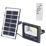 100LED Outdoor Solar Flood Light IP67 Waterproof Solar Wall Lamp Remote Control Street Lamp for Garden 40W