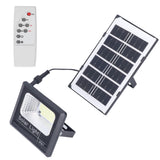 100LED Outdoor Solar Flood Light IP67 Waterproof Solar Wall Lamp Remote Control Street Lamp for Garden 40W - Extra Image