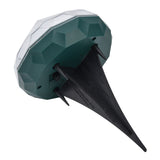 Solar Lawn Light Unique Diamond Design Waterproof LED Ground Insert Lamp for Courtyards Gardens Parks - Side View