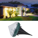 Solar Lawn Light Unique Diamond Design Waterproof LED Ground Insert Lamp for Courtyards Gardens Parks - Extra Image
