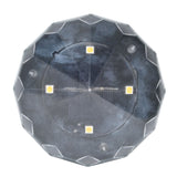 Solar Lawn Light Unique Diamond Design Waterproof LED Ground Insert Lamp for Courtyards Gardens Parks