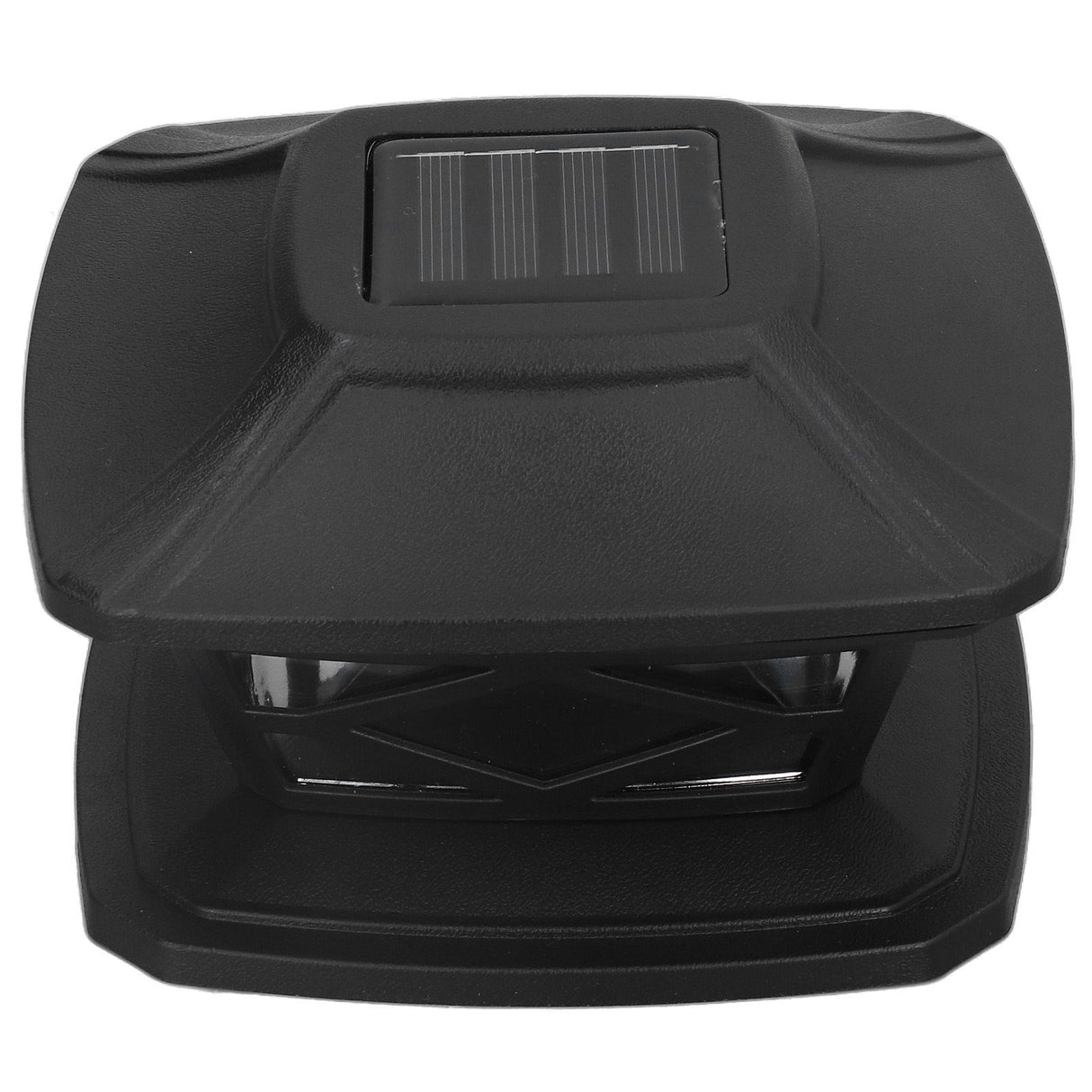 2set Solar Post Lights LED Lamp Beads 2 Color Lighting Rechargeable IP44 Waterproof PC Shell Fence Lights for Outdoor