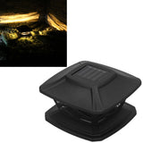 2set Solar Post Lights LED Lamp Beads 2 Color Lighting Rechargeable IP44 Waterproof PC Shell Fence Lights for Outdoor