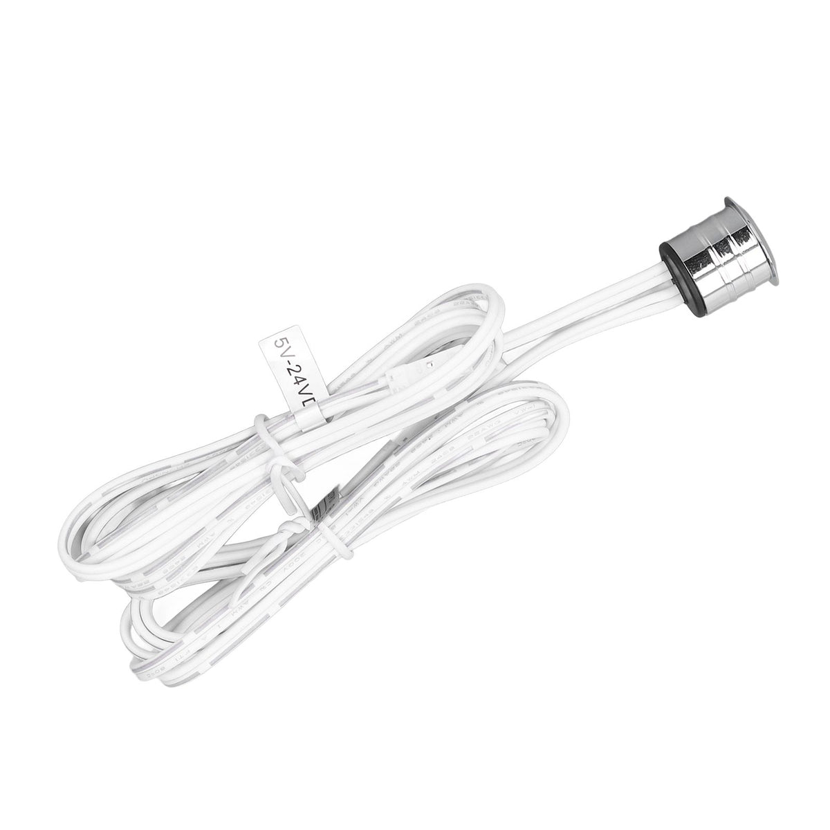 Cabinet Lamp Switch Embedded Installation Touch Light Switch with Blue Light Display DC 5V-24V