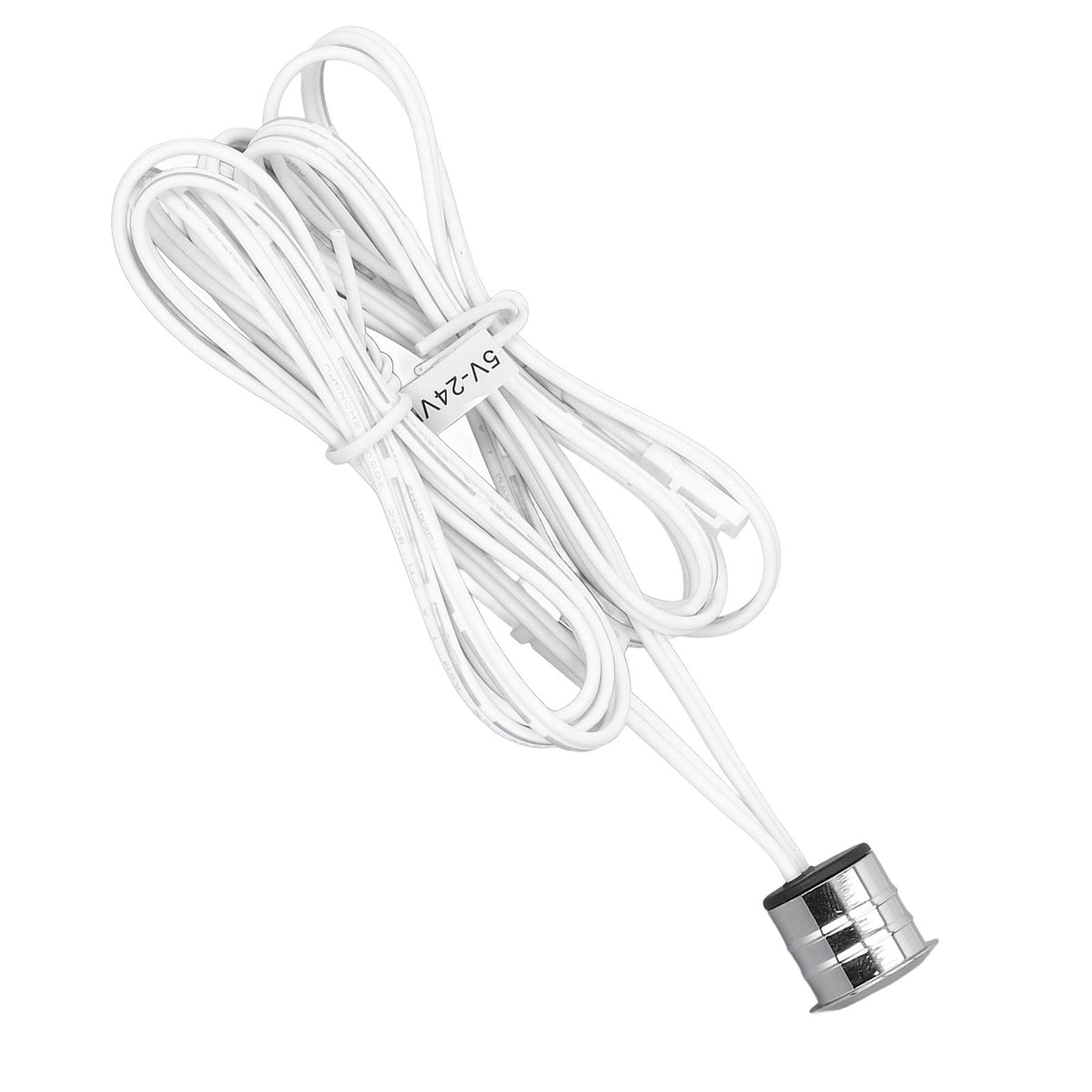 Cabinet Lamp Switch Embedded Installation Touch Light Switch with Blue Light Display DC 5V-24V