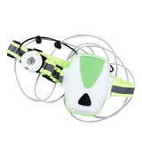 Reflective Running Vest LED USB Charging RGB 6 Colors Adjustable Lightweight Strong Light Waterproof Running Light Vest - Low Angle