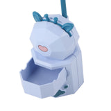 Kids Reading Light Cute Design USB Charging Warm Light 360 Degrees Gooseneck Adjustment Safe Material Kids LampPurple