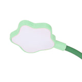 LED Desk Lamp USB Charging Warm Light Cute Cartoon Design Eye Protection Table Light with Storage BoxGreen
