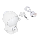 LED Desk Lamp 2 Lighting Modes Eye Protection USB Charging Astronaut Night Light with Pencil Sharpener for Home DeskWhite - Extra Image