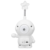 LED Desk Lamp 2 Lighting Modes Eye Protection USB Charging Astronaut Night Light with Pencil Sharpener for Home DeskWhite - Extra Image