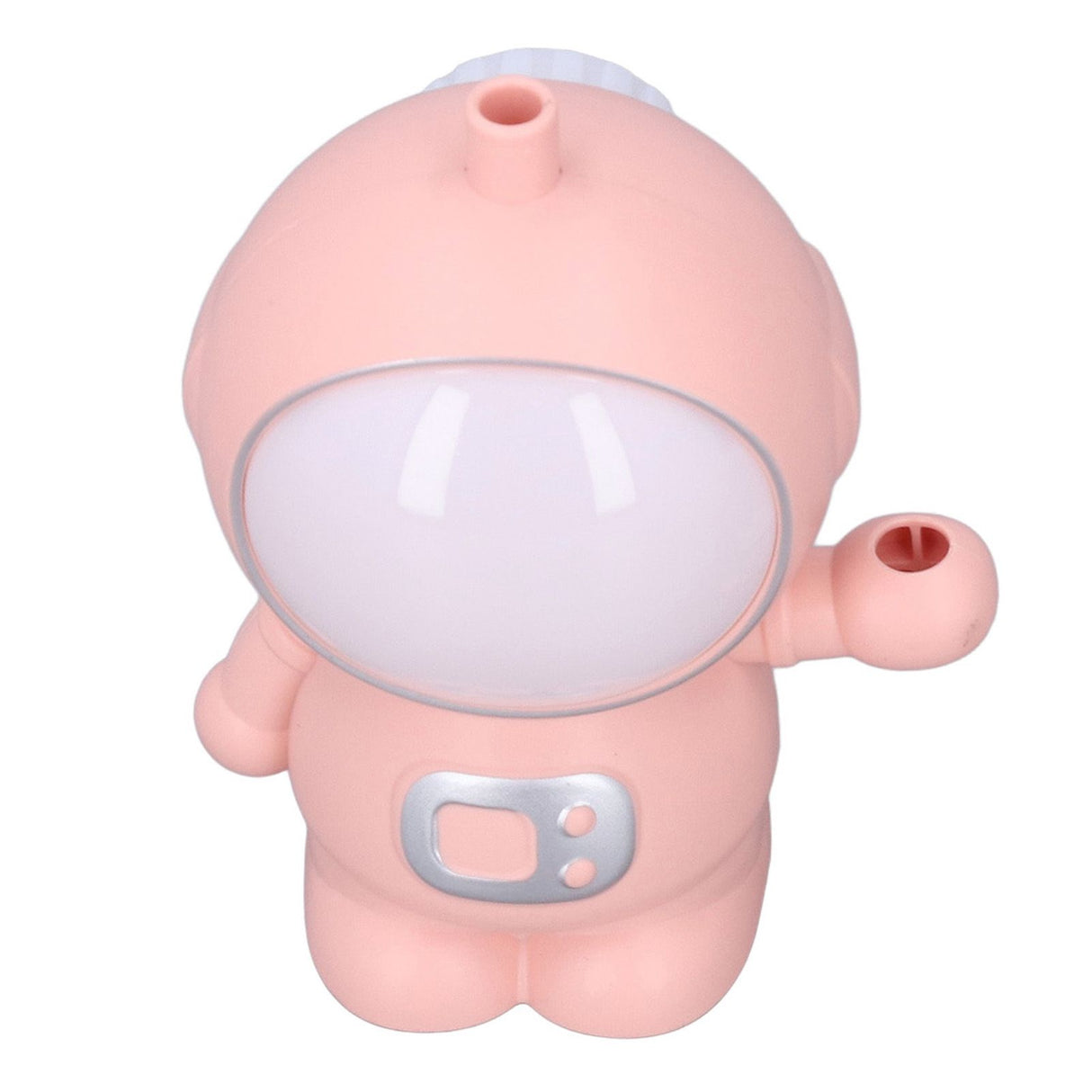 LED Desk Lamp 2 Lighting Modes Eye Protection USB Charging Astronaut Night Light with Pencil Sharpener for Home DeskPink