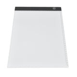 5V USB A4 Copy Board 3 Levels Dimming Touch Control LED Drawing Pad with Scale 300‑350LM - Top-Down View
