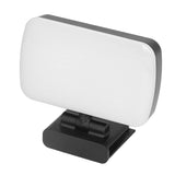LED Fill Lights Clip On Type 360° Rotatable 10 Levels Adjustable Lamp for Video Conference