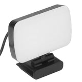 LED Fill Lights Clip On Type 360° Rotatable 10 Levels Adjustable Lamp for Video Conference