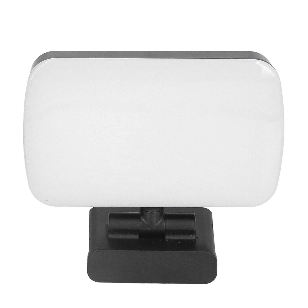 LED Fill Lights Clip On Type 360° Rotatable 10 Levels Adjustable Lamp for Video Conference
