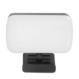 LED Fill Lights Clip On Type 360° Rotatable 10 Levels Adjustable Lamp for Video Conference