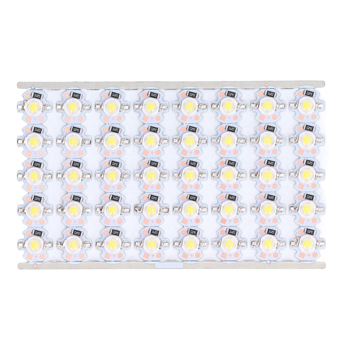 LED Chip Bulb High Brightness Energy Saving DIY Lamp Beads with Aluminum Plate for 1W 12V Headlights Cabinet LightsNatural Light