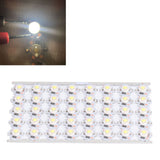 LED Chip Bulb High Brightness Energy Saving DIY Lamp Beads with Aluminum Plate for 1W 12V Headlights Cabinet LightsNatural Light