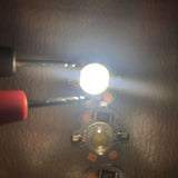 LED Chip Bulb High Brightness Energy Saving DIY Lamp Beads with Aluminum Plate for 1W 12V Headlights Cabinet LightsNatural Light - Extra Image