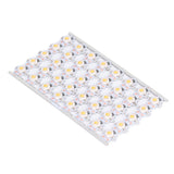 LED Chip Bulb High Brightness Energy Saving DIY Lamp Beads with Aluminum Plate for 1W 12V Headlights Cabinet LightsPink Light
